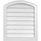 Ekena Millwork Arch Top Surface Mount PVC Gable Vent: Functional, w/ 2"W x 1-1/2"P Brickmould Frame, 22"W x 26"H GVPAR22X2602SF - alternate 1